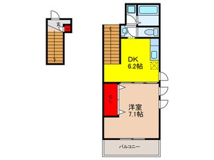 ドリ－ム浜の物件間取画像